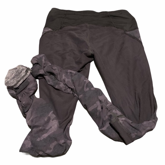 RARE lululemon Cinched bottom leggings - Picture 5 of 5